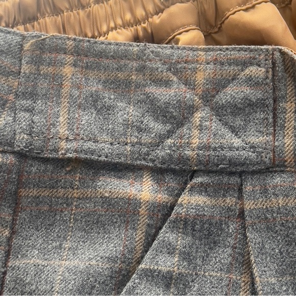 Fossil Pleated Lined Wool Blend Skirt with Pockets Extra Small - Picture 8 of 8